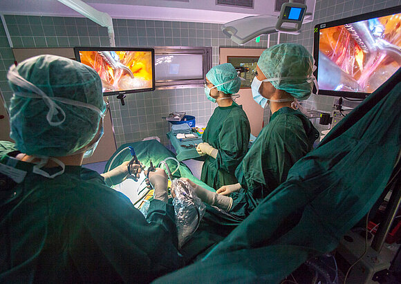 Behandlungsschwerpunkt Minimal-invasive Chirurgie Minimal-invasive Chirurgie