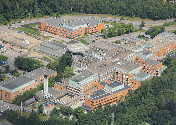 Unternehmensgrundsätze Luftbild Klinikum Itzehoe