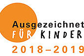 Logo Ausgezeichnet für Kinder 2018-2019 Logo Ausgezeichnet für Kinder 2018-2019