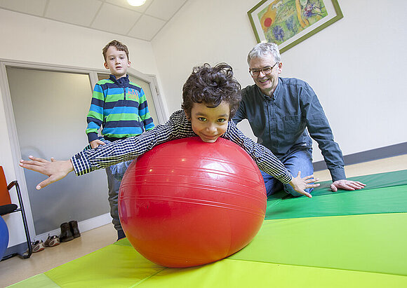 Behandlungsschwerpunkt Kinderphysiotherapie