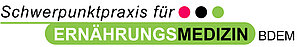 Logo Schwerpunktpraxis für Ernährungsmedizin BDEM Logo Schwerpunktpraxis für Ernährungsmedizin BDEM