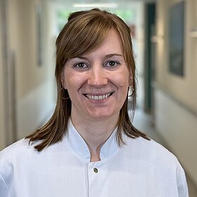 Ober&auml;rztin Tina Melderis