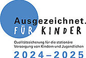 Logo Ausgezeichnet für Kinder 2024-2025 Logo Ausgezeichnet für Kinder 2024-2025