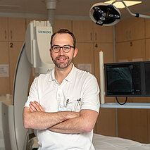 Dr. Christian Eickholt,  Chefarzt der Klinik für Kardiologie